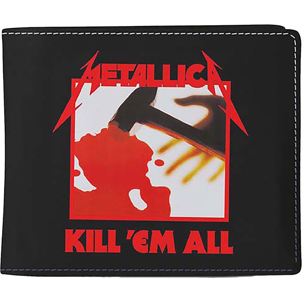 Rocksax Metallica - Kill Em All 1 Wallet - Black